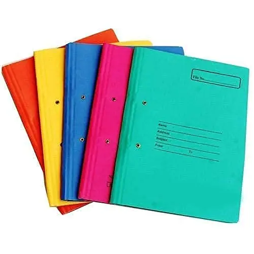 Cardboard Spring Clip Office Files