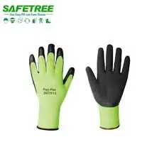Gauges Warm Acrylic Looped Liner Latex Coated Work Glove PPE