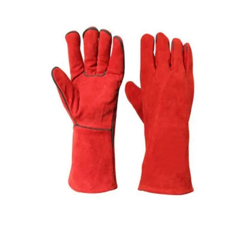 Red Leather Gloves